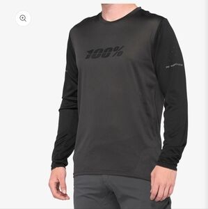 Ridecamp All Mountain Riding Men's Black Long Sleeve Shirt